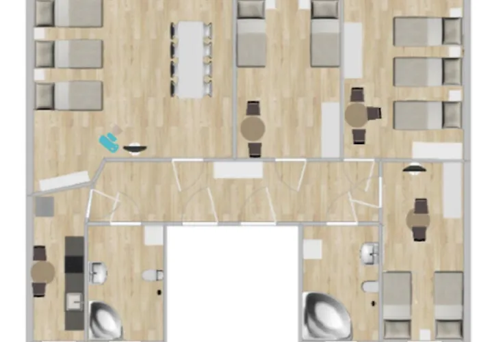Ferienwohnung Fuer 10 Personen